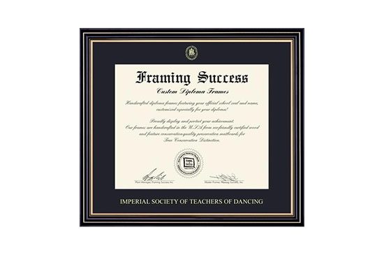 A picture of an award certificate.