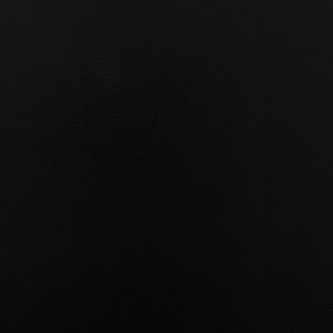 Black Smooth Material on a white background