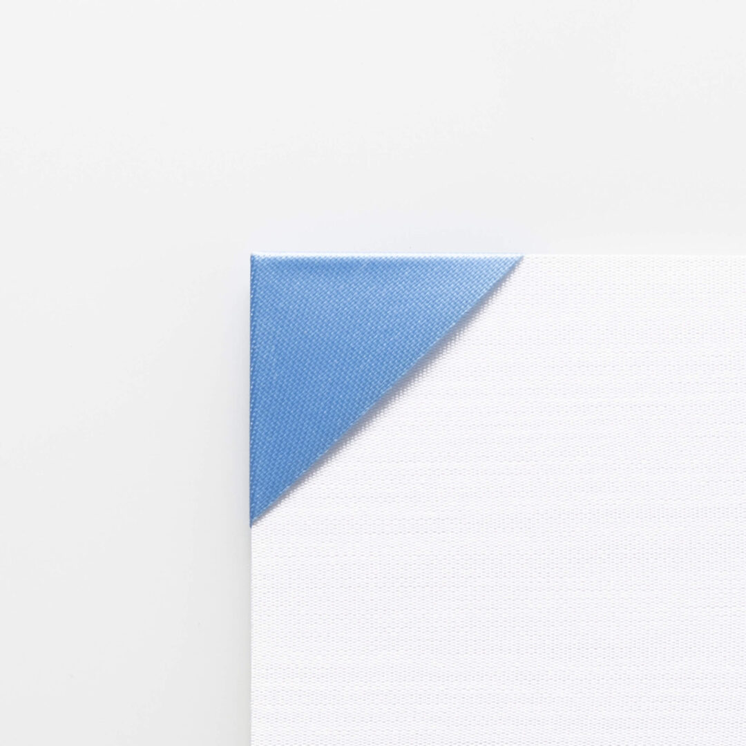 Light blue Ribbon Colors on a white background