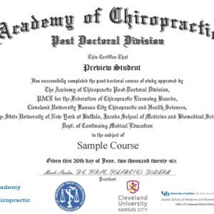 Concussion/PTSD – 2026 Mandatory Documentation Changes Free Webinar_certificate